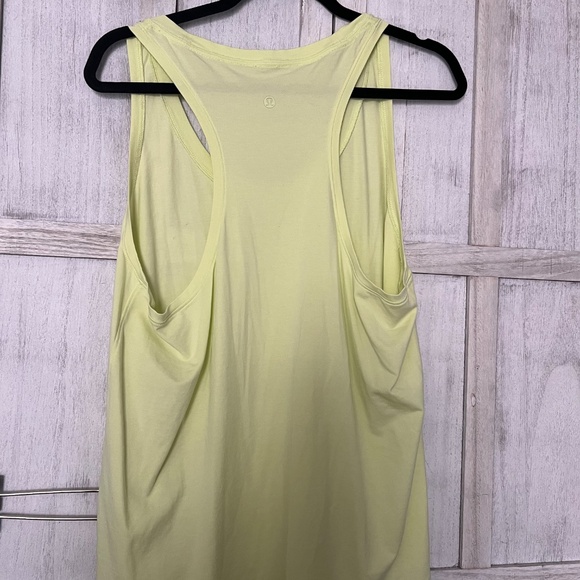 Lululemon Love Tank II Yellow 10 Dewy - Picture 2 of 3